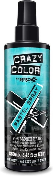 Crazy Color Pastel Hair Spray Bubblegum Blue 250ml (250 ml)