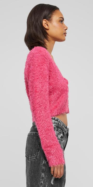 Immagine prodotto Urban Classics Cardigan da donna in piuma con cravatta - 117653 (5XL)