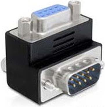 Produktbild Delock Winkeladapter270ø seriell DB9 Bu-St