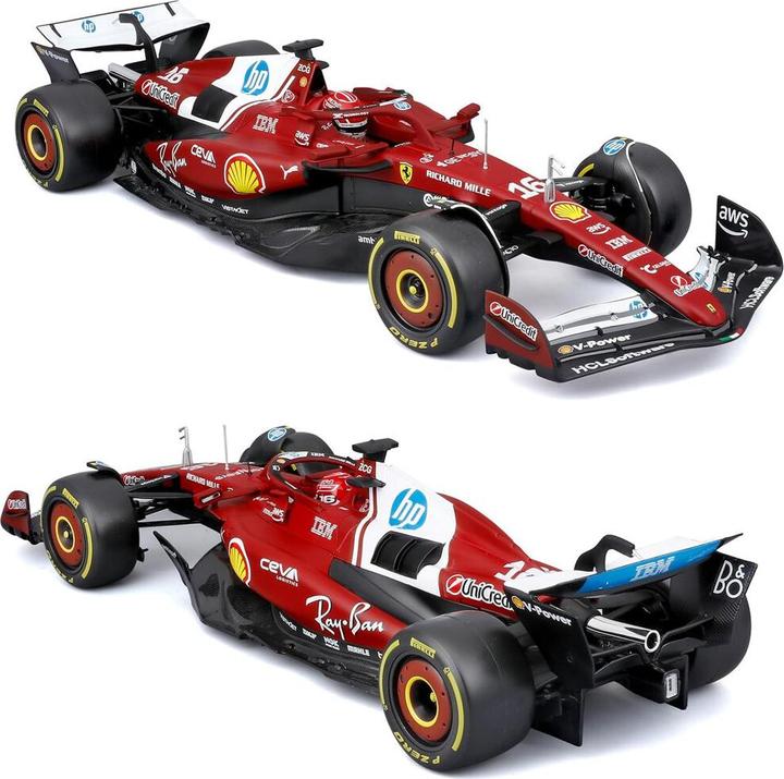 Actual product image Bburago Ferrari F1 SF-25 1/18 Leclerc 2025