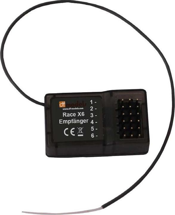 Actual product image DF-Models Receiver RACE X6