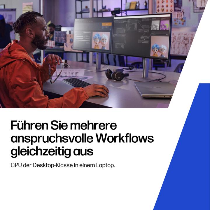Produktbild HP ZBook G1i 16 Intel Core Ultra 9 285HX 40,6cm 16Zoll 64GB 2TB 2.5K W11P 1Y War (DE) (16", 2000 GB, 64 GB, DE, Intel Core Ultra 9 285HX)
