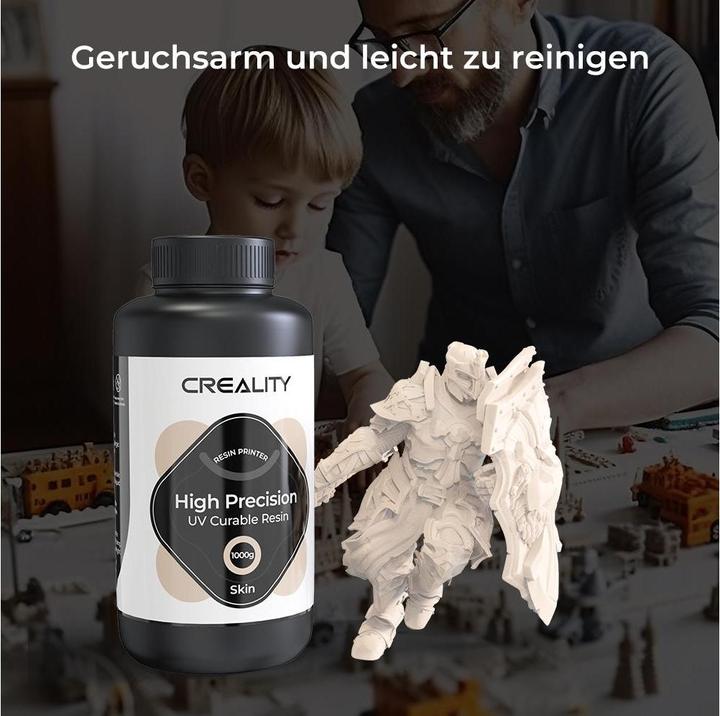 Produktbild Creality Resin LCD 8K, 1000g, Dunkelgrau, Detailfarbe: Dunkelgrau (Grau, 1000 g)