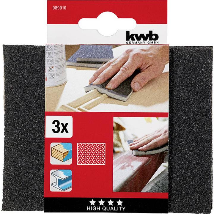 Actual product image kwb Abrasive sponge (220)