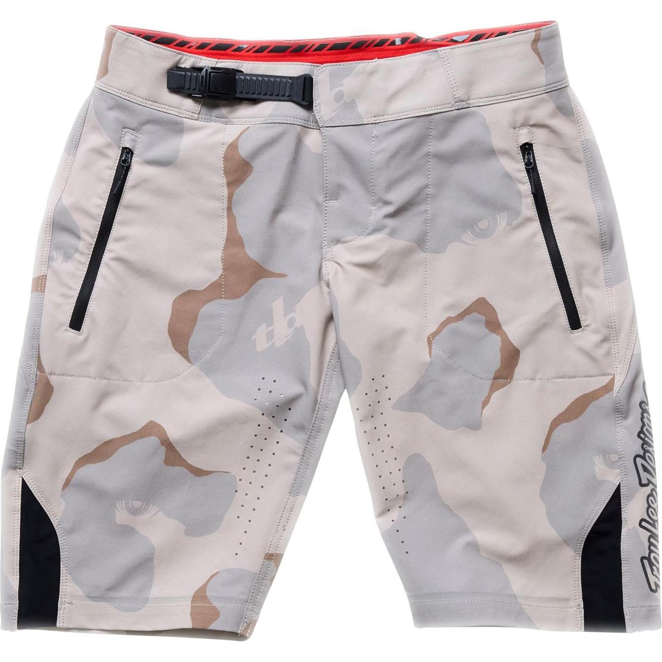 Troy Lee Designs, Donne, Pantaloncini, Womens Lilium Pro Short Shell, Flow Camo, pumice, XS, Beige, (XS)