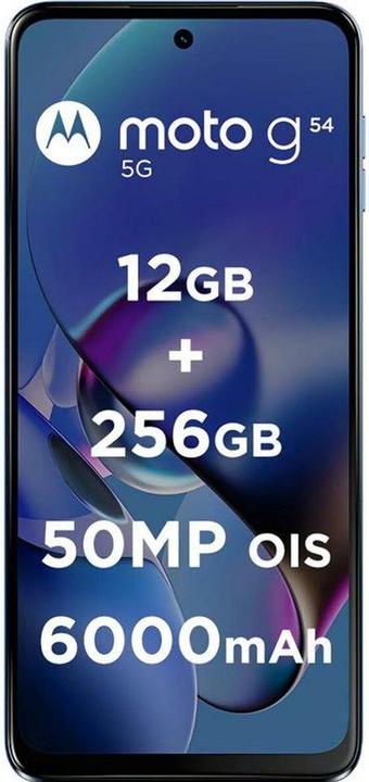 Actual product image Motorola G54 Power (256 GB, Pearl Blue, 6.50", Dual SIM, 5G)
