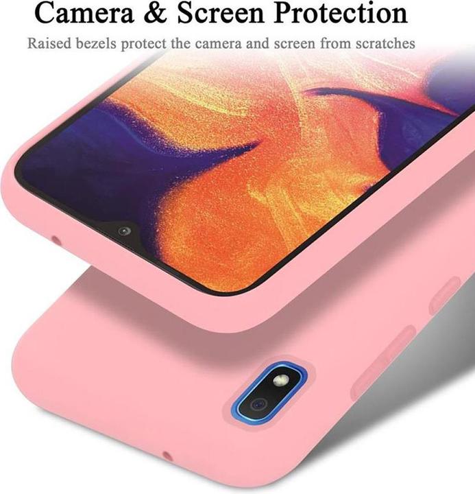 Produktbild Cadorabo TPU Liquid Silicone Case Cover (HTC One M10, Samsung Galaxy A10)