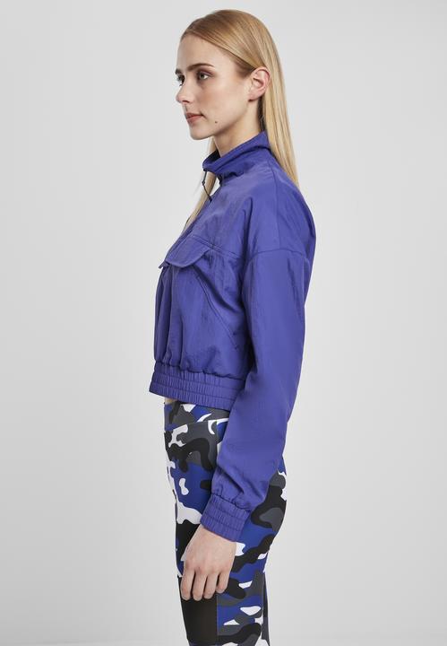 Immagine prodotto Urban Classics Giacca da donna in nylon ritagliata e stropicciata (S)