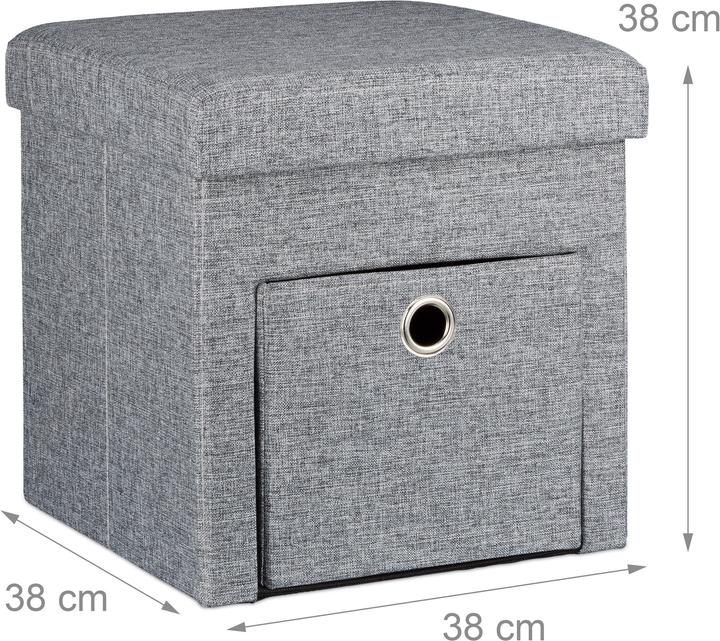 Produktbild Relaxdays Faltbarer Sitzhocker