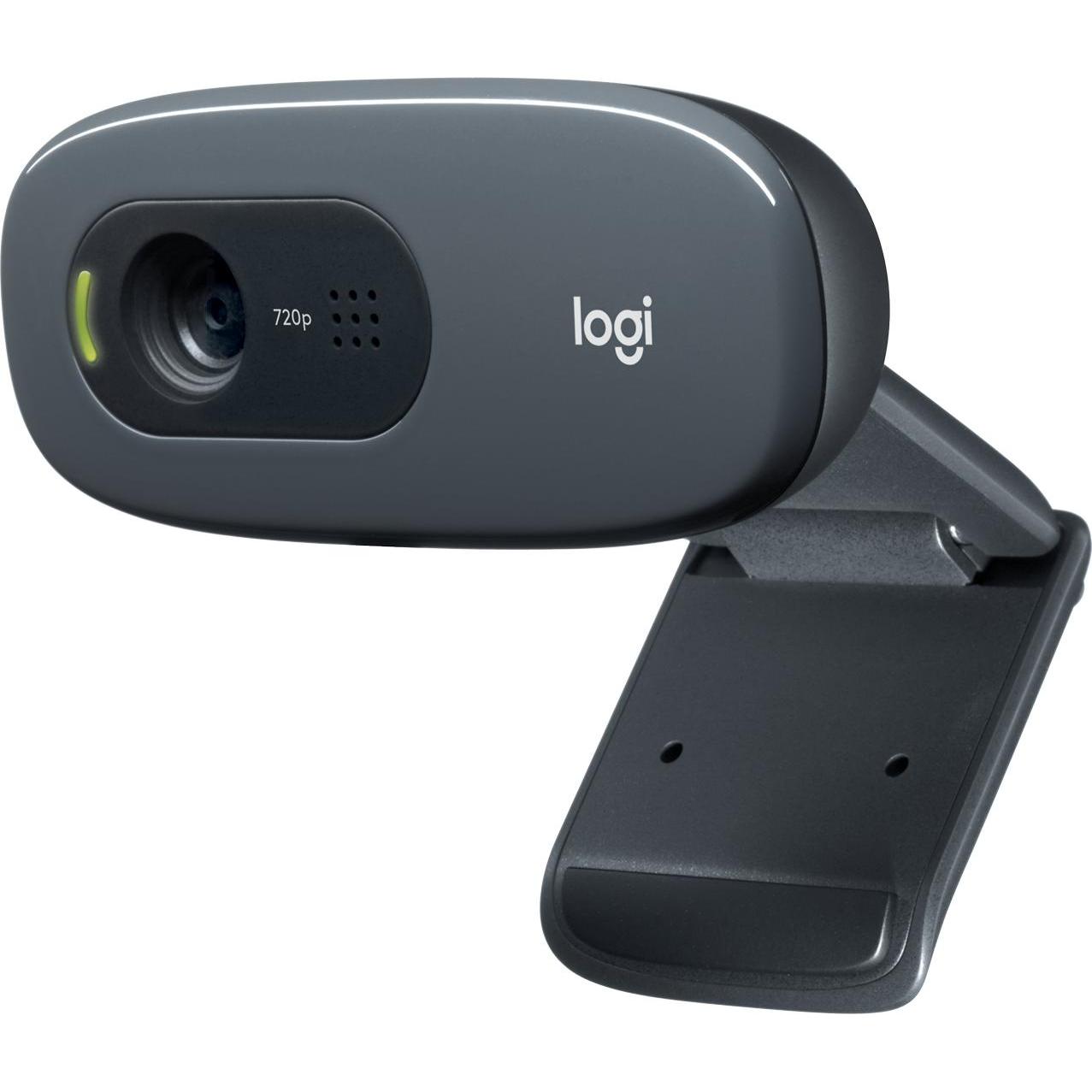 Logitech C270 (0.90 Mpx), Webcam, Grau