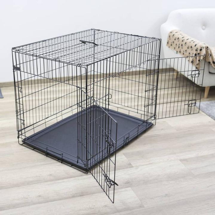 Produktbild Kerbl Gittertransportbox (Hund, Katze, Faltbar)