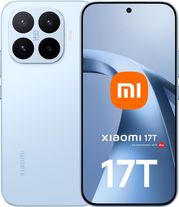 Xiaomi 17T 5G Dual Sim 12GB RAM 256GB - Blue (256 GB, Azzurro, 6.59", Doppia SIM, 5G)