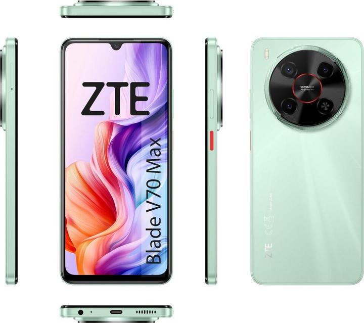 Actual product image ZTE Blade V70 Max 4G 4GB 256GB - Green (256 GB, Green, 6.90", Dual SIM, 4G)