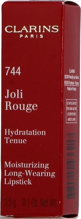 Image du produit Clarins Joli Rouge - Soft Plum 744 (Bordeaux, Violet)