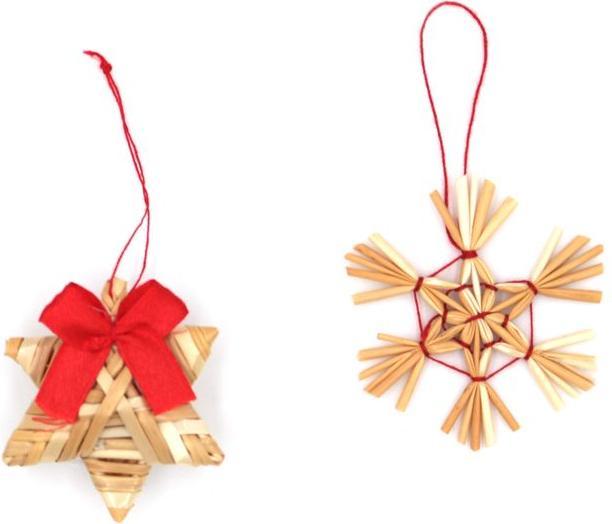 Produktbild Hermex Strohbaumschmuck Set (56x)