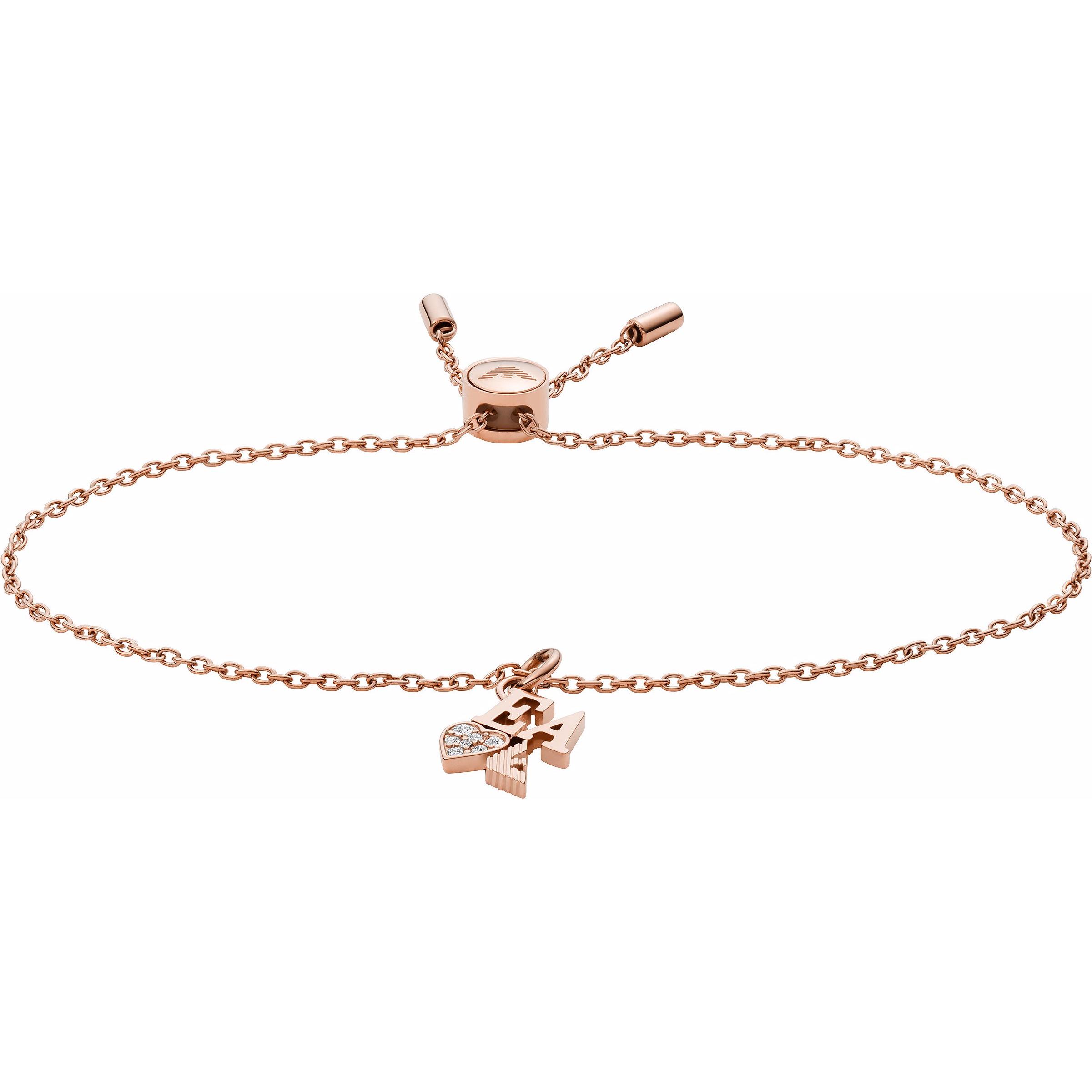 Emporio Armani, Armschmuck, Sentimental, (23.50 cm, Edelstahl)