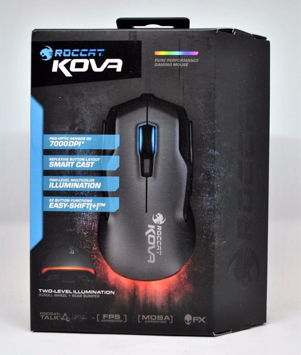 Productafbeelding Roccat Kova Pure Performance Gaming Muis (Bedraad)