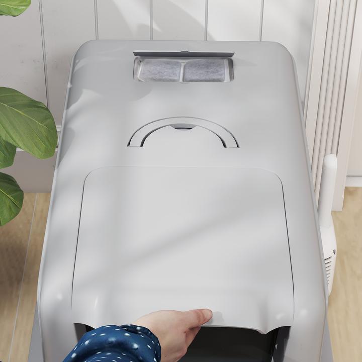 Image du produit PawHut Katzentoilette (Bac à litière fermé)