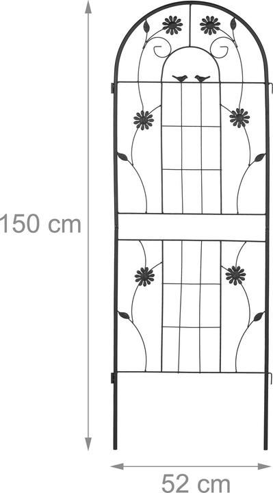 Actual product image Relaxdays 2x trellis (1.50 cm, 50 cm)