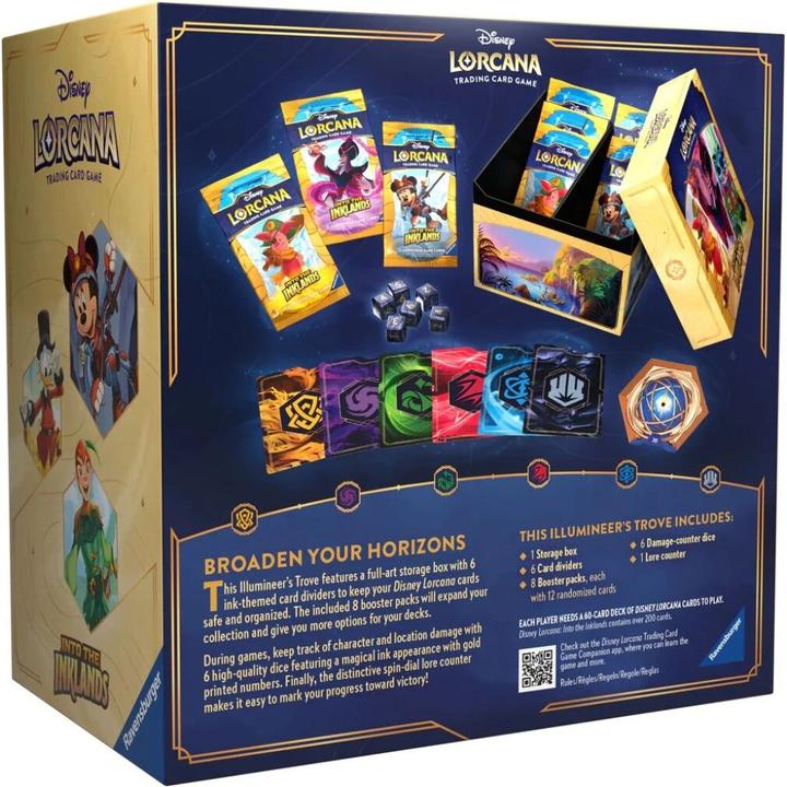 Produktbild Disney Lorcana: Into the Inklands - Illuminee's Trove (Englisch, Box Set & Collection)