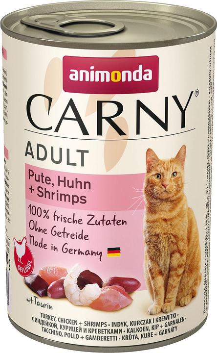 Image du produit animonda CARNY adulte Dinde, poulet + crevette, 400g (Adulte, 1 pcs, 400 g)