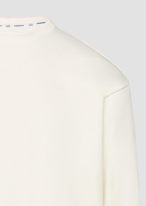 Produktbild s.Oliver Sweatshirt Sweatshirt mit Logo-Stickerei (L)