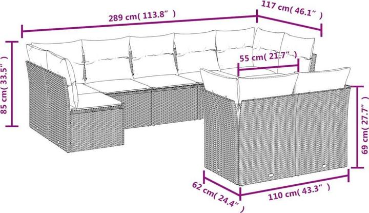 Produktbild vidaXL Brylee