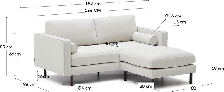 Produktbild Kave Home Debra (2-Sitzer)