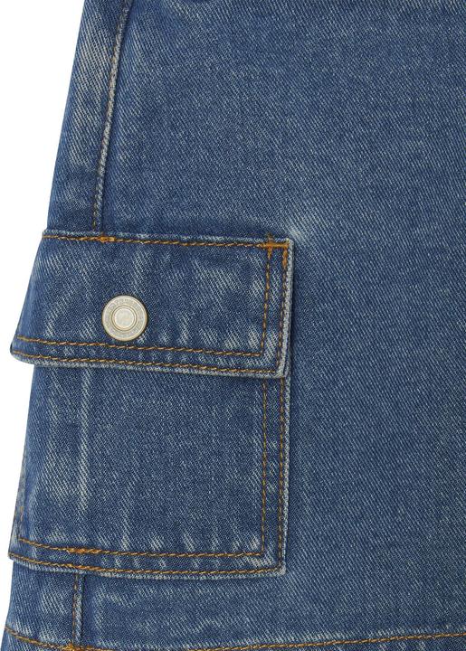 Produktbild Vertbaudet Mädchen Cargo-Skort aus Denim (116)