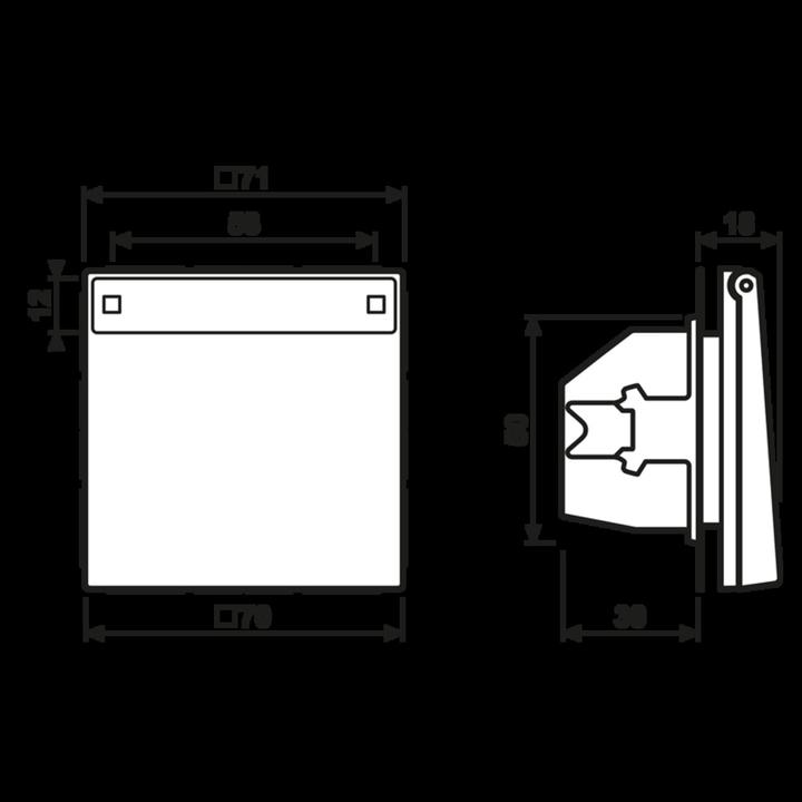 Produktbild JUNG SCHUKO-Steckdose