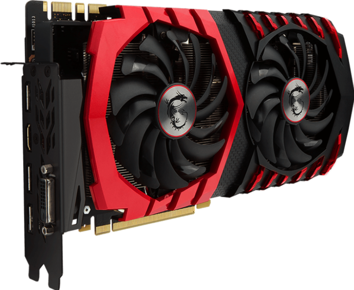 Image du produit MSI GeForce GTX 1070 GAMING X 8G (8 Go)