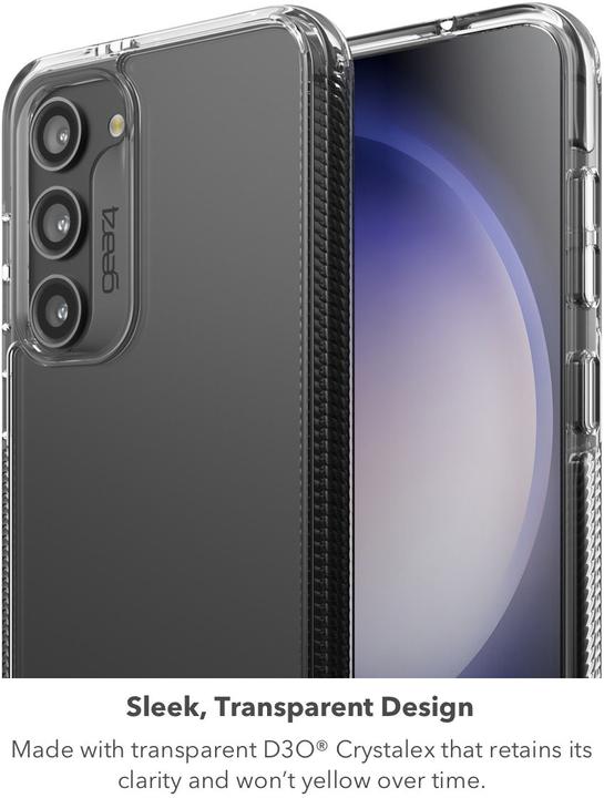 Produktbild gear4 Crystal Palace mobile phone case (6.1") Cover Transparent (Samsung Galaxy S23)