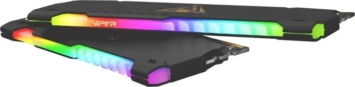 Productafbeelding Patriot DDR4 PC3600 16GB (2x8) Viper Steel RGB (2 x 8GB, 3600 MHz, DDR4 RAM, DIMM 288 pin)