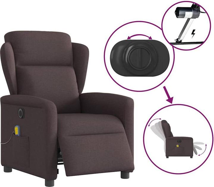 Image du produit vidaXL elektrischer Massagesessel