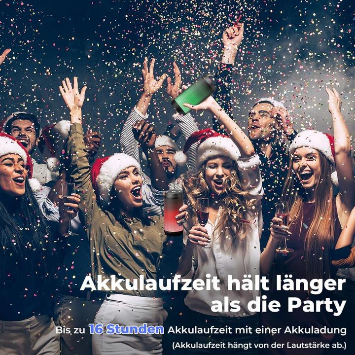 Produktbild Elehot Tragbare LED Musikbox (8 h)