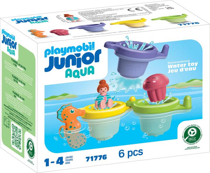 Productafbeelding Playmobil JUNIOR AQUA: Drijvende beker met waterpret