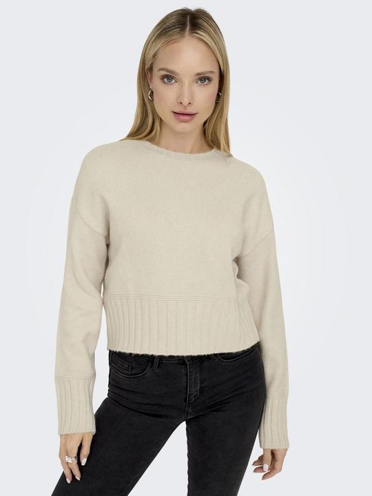 Produktbild Only Kurzer einfarbiger Strickpullover (M)