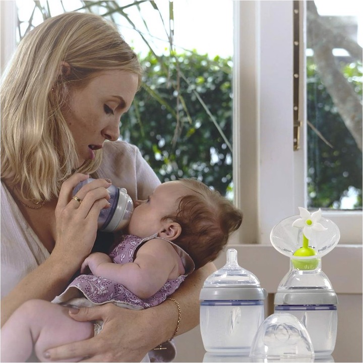 Actual product image Haakaa Generation 3 Breast Pump + Bottle Set 160ml - Grey