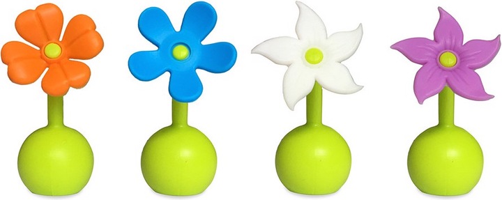 Actual product image Haakaa Breast Pump Flower Cap - Purple