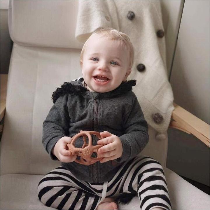 Actual product image Haakaa Teething Ball - Rust