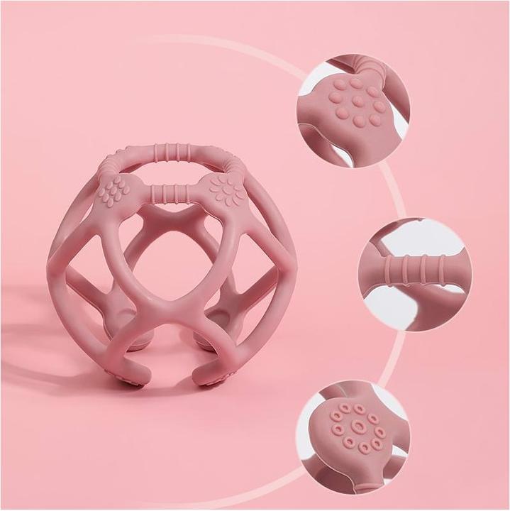 Actual product image Haakaa Teething Ball - Rust
