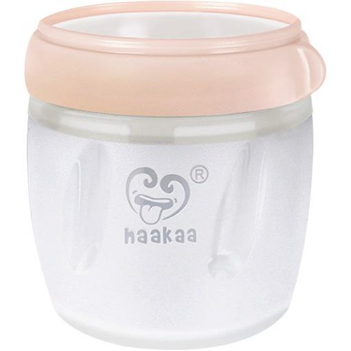 Haakaa, Babynahrungsbehälter, Generation 3 Aufbewahrungsbehälter 160ml - Peach
