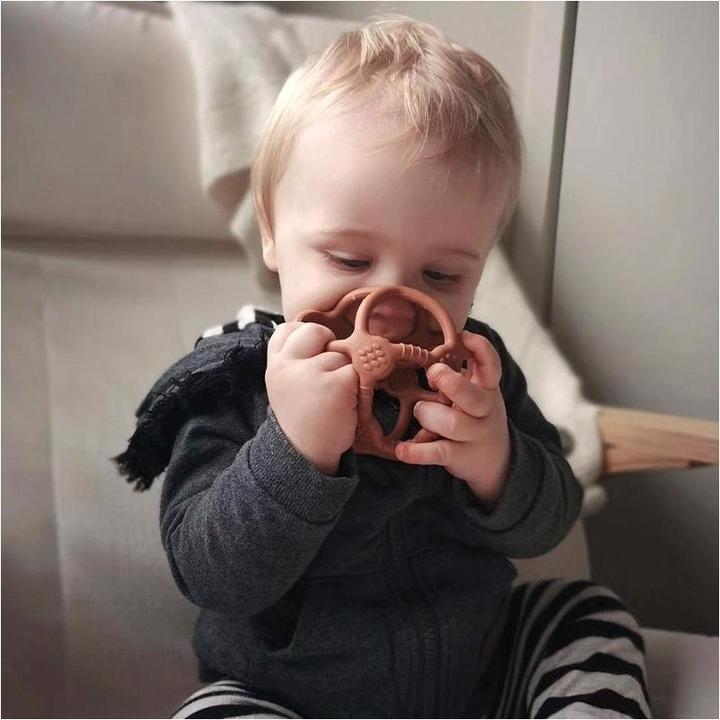 Actual product image Haakaa Teething Ball - Charcoal