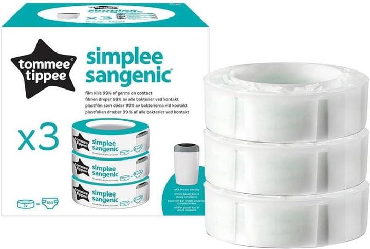 Image du produit Sangenic Cassettes de recharge simple (3 pièces) (3 x)