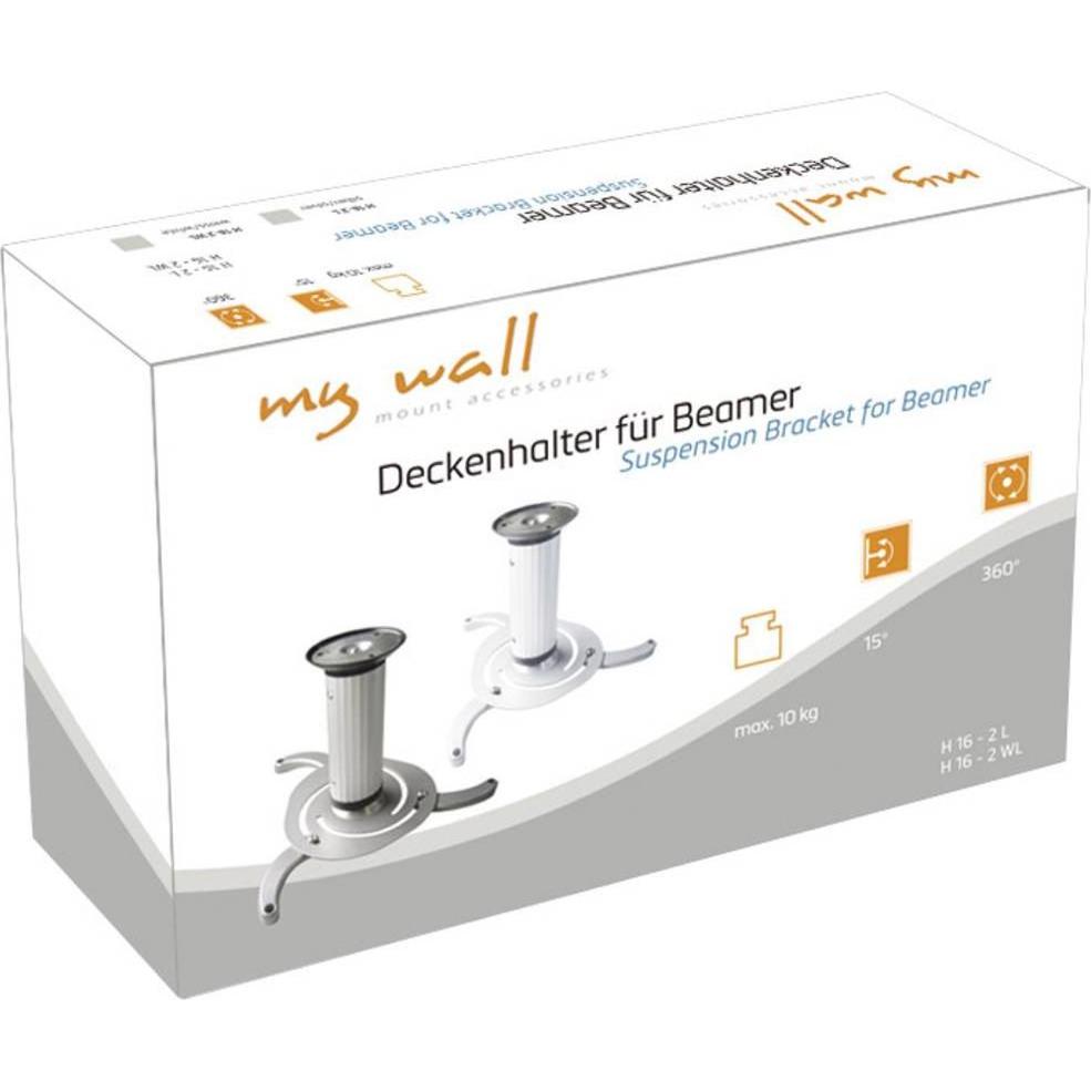 Thumbnail - myWall H 16-2 WL (Decke), Beamer Halterung, Weiss