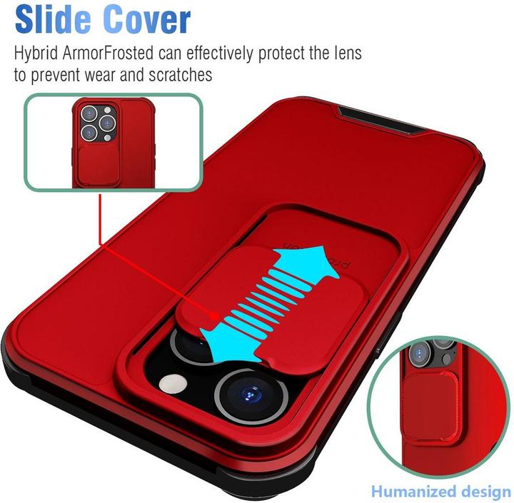 Actual product image König Design Case Mobile Protection for Apple iPhone 13 Pro Max Case Cover Case Bumper Red (Apple iPhone 13 Pro Max)