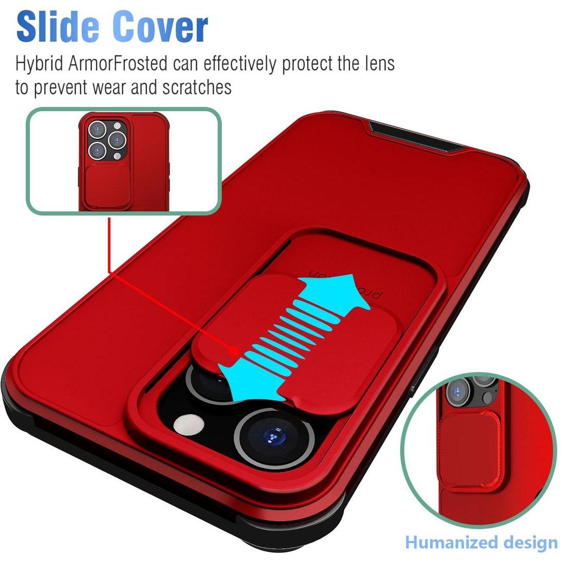 Thumbnail - König Design Hülle Handy Schutz für Apple iPhone 13 Case Cover Tasche Etuis Bumper Rot Neu (Apple iPhone 13), Smartphone...