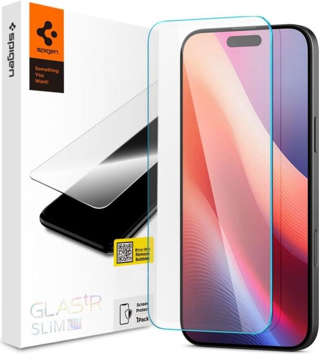 Spigen Glas.TR Slim (1 pièce(s), Apple iPhone 15, Apple iPhone 16)