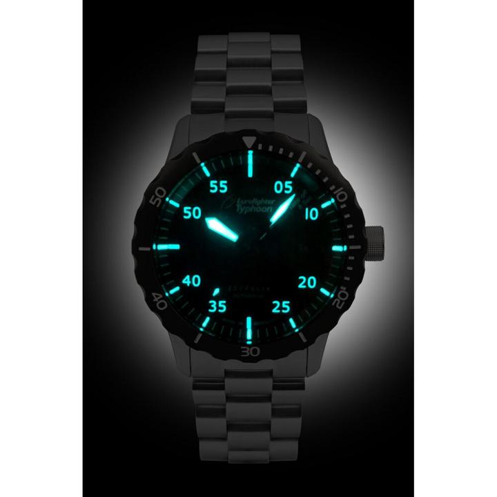 Actual product image Zeppelin Watch Eurofighter 7268M-3 SET, automatic (Pilot watch, 43 mm)