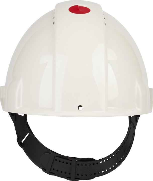 Actual product image 3M Safety helmet G3000 ventilated, with Uvicator™ sensor, Pinlock, sweatband, white (54 - 62 cm)